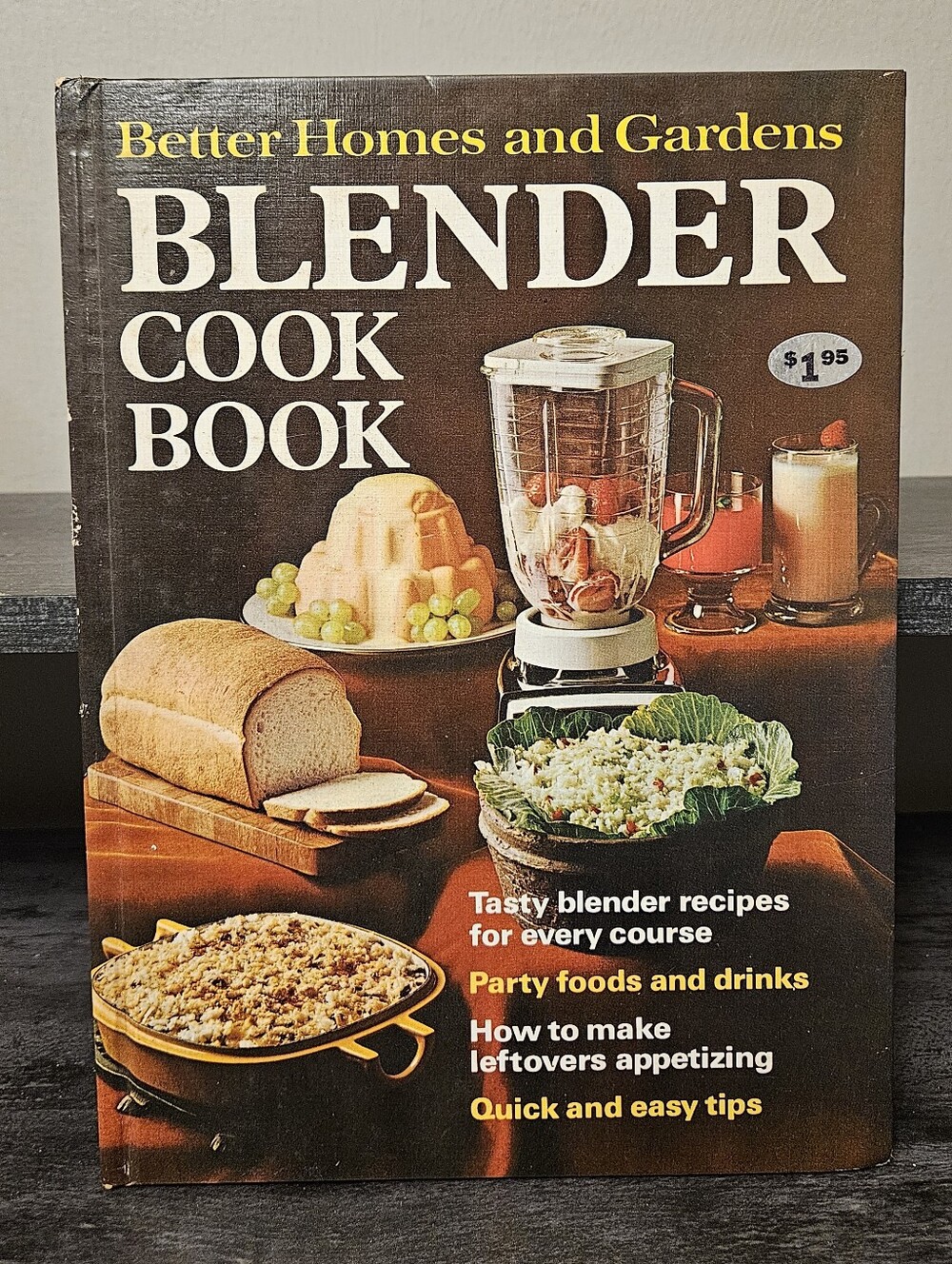 Vintage Better Homes and Gardens Blender Cook Book Hardcover